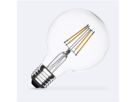 Ampoule LED Filament E27 6W 720 Lm G80 Blanc Neutre 4000K