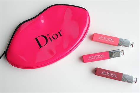 Review + swatches – Dior Lip Addict Lip Tattoo in 451 Natural Coral, 761 Natural Cherry and 771 ...