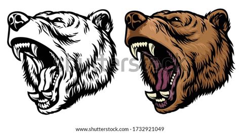 Roaring Grizzly Bear Tattoo