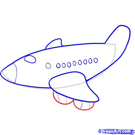 Aeroplane Drawing for Kids - Easy Step-by-Step Tutorials