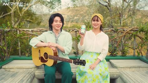 Mrs Green Apple・大森元貴、「想像以上に妖精」多部未華子からの印象に爆笑 「淡麗グリーンラベル」新cm＆メイキング映像公開