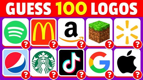 Guess The Logo In 3 Seconds 100 Famous Logos Logo Quiz 2023