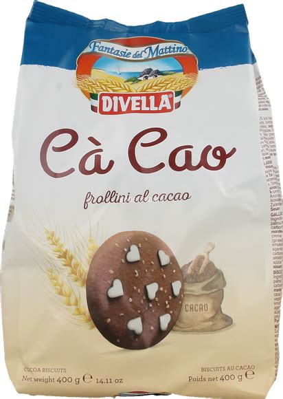 DIVELLA CA CAO AL CACAO GR 400