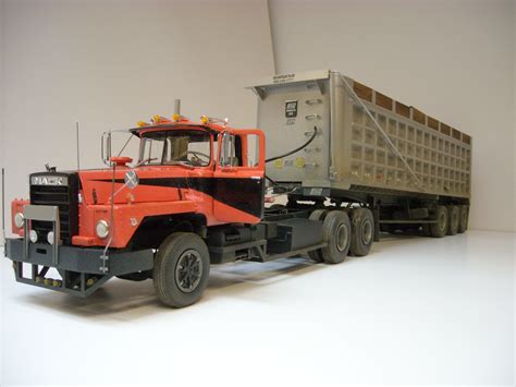 Fire Down Below Mack DM800 and East Dump Trailer - Antique and Classic ...