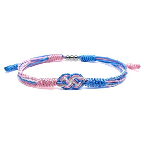 Haracraft Transgender Infinity Bracelet Trans Pride