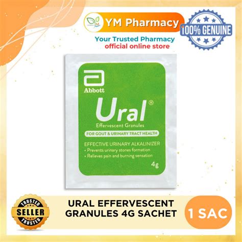 Ural Effervescent Granules G Sachet Exp Dec Shopee Malaysia