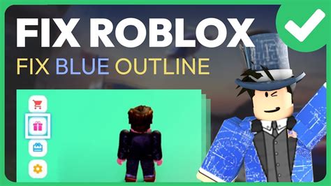 How To Get Rid Of Blue Outlines On Roblox Youtube