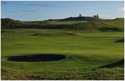 Dunstanburgh Castle Golf Club in Embleton, Northumberland, England ...