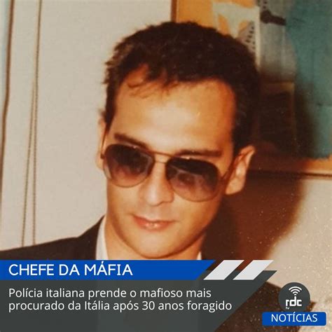 RDC TV on Twitter CHEFE DA MÁFIA É PRESO APÓS 30 ANOS Na manhã