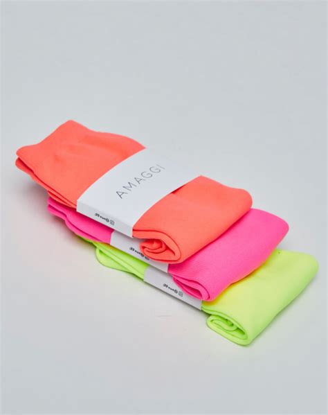 Kit Pares Meias Neon Esportivas Adulto Cano Longo Alto Rosa