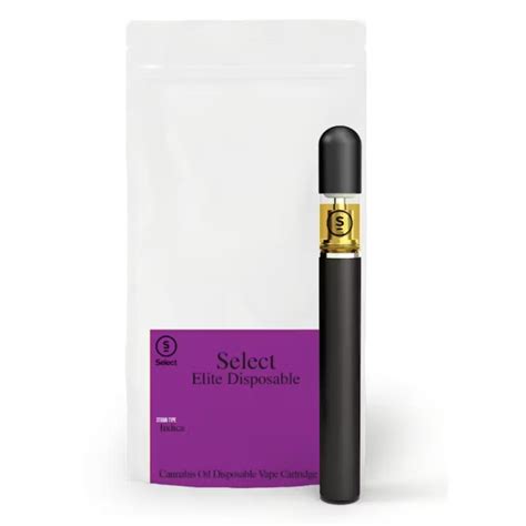 Select Elite Disposable Tahoe Og Select Elite Carts