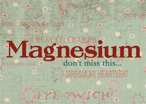 Pro Chiropractic: Magnesium Deficiency