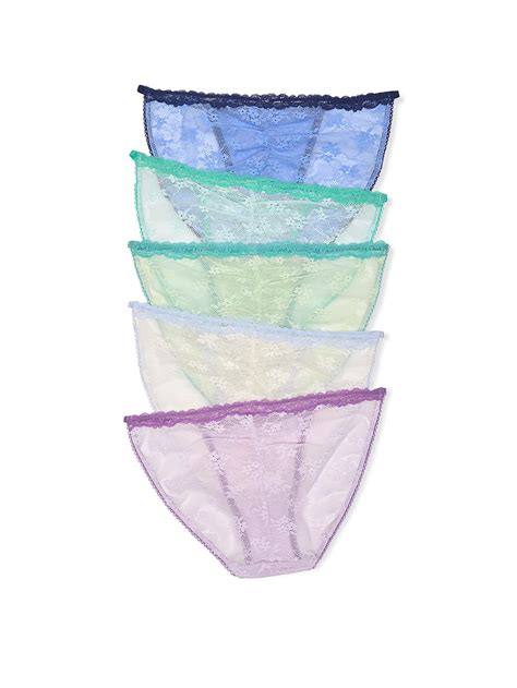 Buy 5 Pack Lacie String Bikini Panties Multi Order PACKAGED PANTY Online Victoria S Secret US