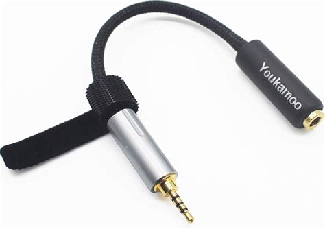 Youkamoo 25mm To 44mm Balanced Female Headphone Adapter