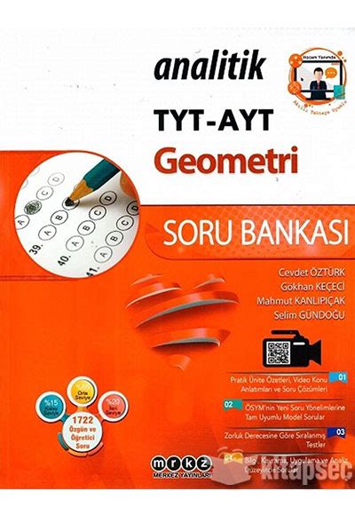 Tyt Ayt Geometri Analitik Soru Bankas Merkez Yay Nlar