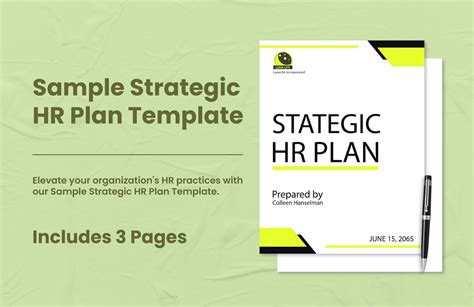 Sample Strategic HR Plan Template in Word, PDF, Google Docs - Download ...