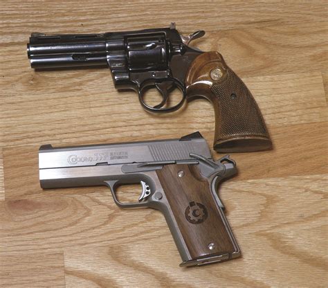 Classic Semi Automatic Meets Classic Revolver Caliber In Coonan Compact 1911 In 357 Magnum