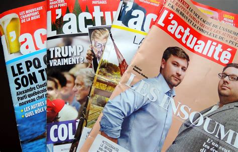 Le magazine Lactualité ébranlé mais à léquilibre Le Devoir