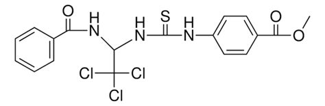 4 3 1 Benzoylamino 222 Trichloro Et Thioureido Benzoic Acid