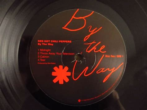Red Hot Chili Peppers By The Way Guitar Records