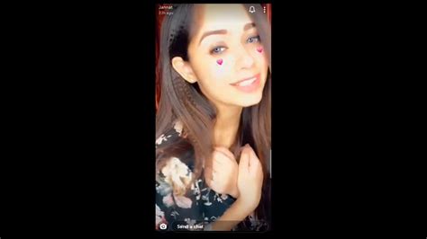 Jannat Zubair Latest Snapchat Stories Youtube