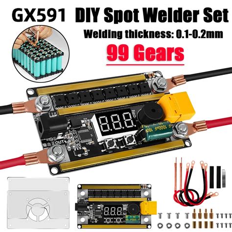 Gx Spot Welding Machine Diy Spot Welder Set For Mm Nickel