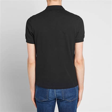 Raf Simons X Fred Perry Space Pocket Pique Polo Black END