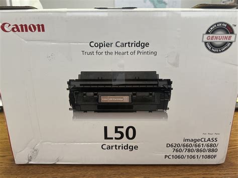 Canon L50 6812A001 Black High Yield Toner Cartridge 13803007268 EBay