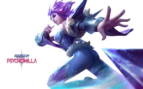 Frostblade Irelia New Splash Art Render By Psychomilla On Deviantart