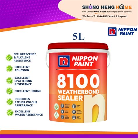 L Nippon Paint Weatherbond Sealer Wall Sealer Undercoat