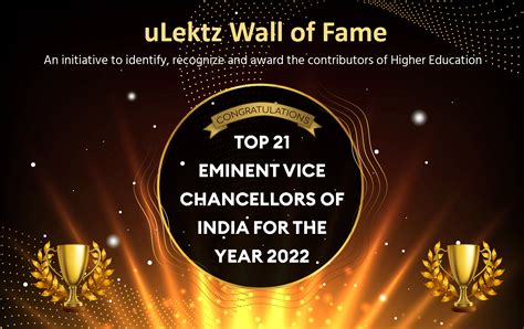 uLektz Wall of Fame is proud to announce “Top 21 Eminent Vice