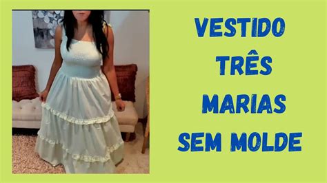 Diy Como Fazer Vestido Marias Costura F Cil Passo A Passo Para