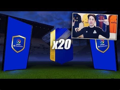 20x LA LIGA TOTS UPGRADE PACKS FIFA 18 Ultimate Team YouTube