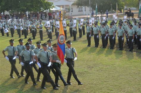 Ceremonia de ascenso al grado de patrulleros Policía Nacional de Colombia