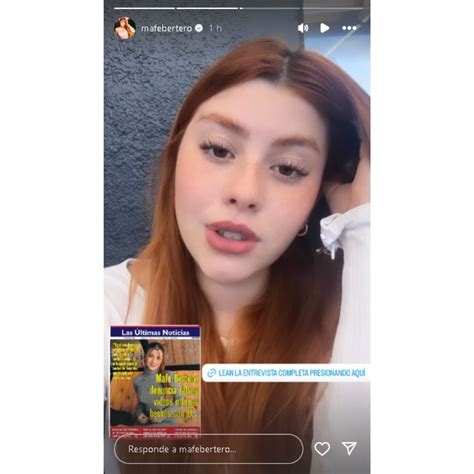 Mafe Bertero denuncia falsos videos íntimos con su cara en redes