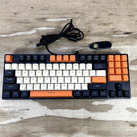 Used Havit Kb487l Tkl Mechanical Keyboard With 89 Keys Pbt Keycaps