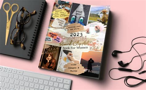 2023 Vision Board Clip Art Book For Women An Extensive Collection Of