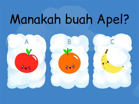 nama buah  jumlahnya quiz