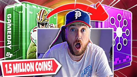 HUGE PULLS 1 5 MILLION COIN PACK OPENING IN MADDEN 23 GAMEDAYS AND