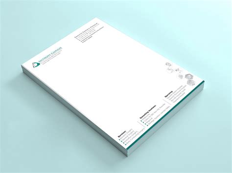 Upmarket Serious Medical Stationery Design For Anthony Clough By