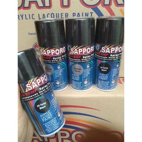 Jual Saporo Acrylic Lacquer Paint Pilok Pilox Cat Semprot Sapporo Ml