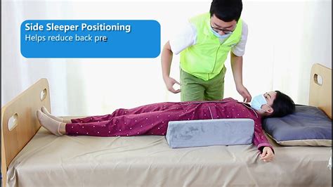 Positioning Wedge Pillow For Sleeping Foam Wedge Body Back Elevated