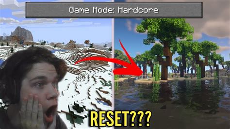 Hardcore Minecraft Series 3 Reset YouTube