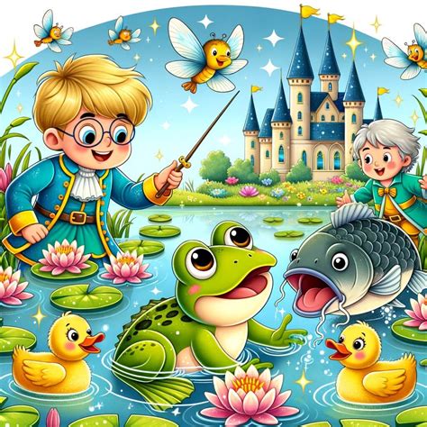 Le Prince et la Grenouille Magique Histoire rigolote 3 à 4 ans