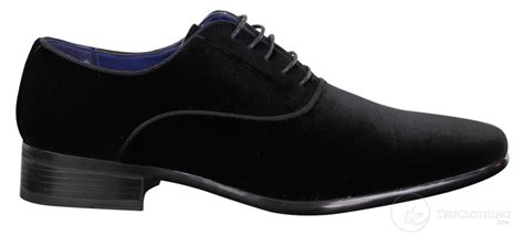 Mens Formal Velvet Shoes Happy Gentleman