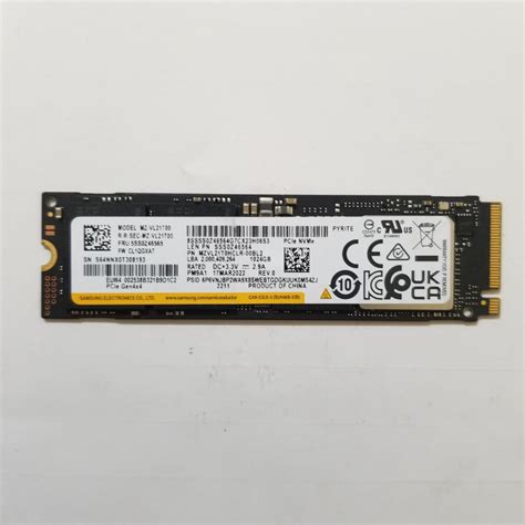 Ssd M Nvme Tb Samsung Mz Vl T Pcie Gen X Teknody