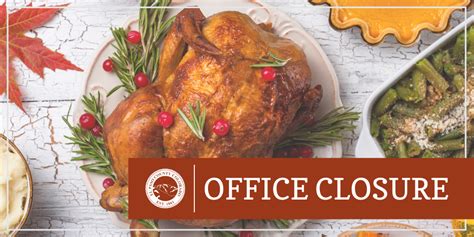 El Paso County Offices Closed in Observance of Thanksgiving Holiday