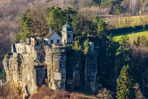 The Unique Rock Castle In Sloup Bohemia Amazing Czechia