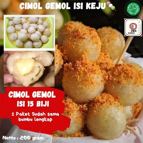 Jual Cimol Isi Keju Frozen Food Shopee Indonesia