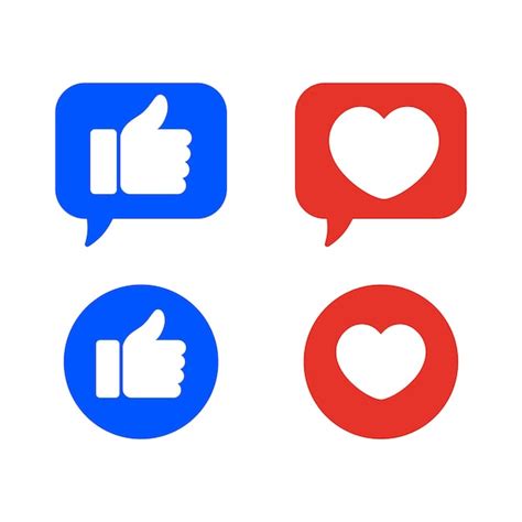 Vector De Icono De Me Gusta De Facebook Descarga Gratuita